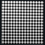 Black-and-white Cloth Napkin<br><div class="desc">Decorative napkin!</div>