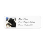 Black and White Cocker Spaniel Mailing Labels