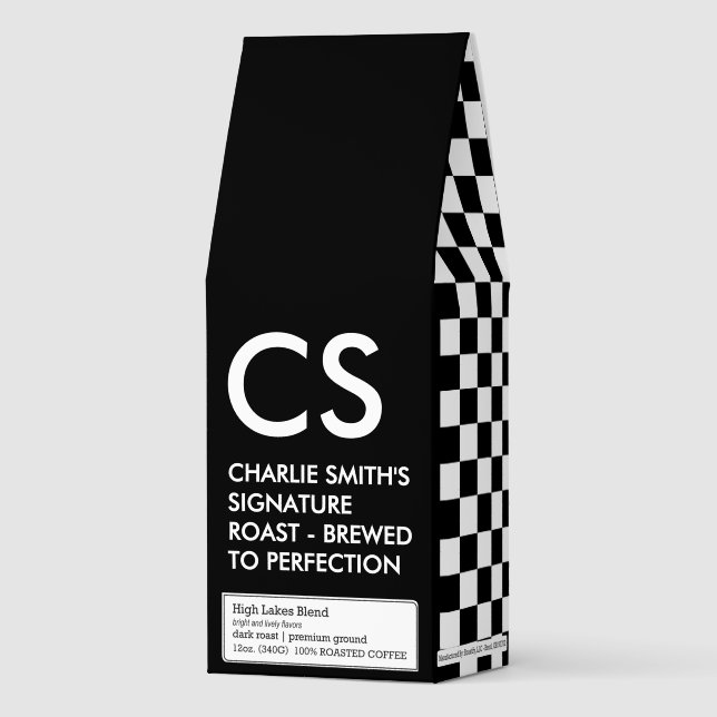 Black and White Coffee (Front)