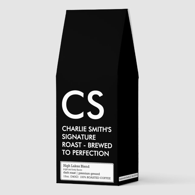 Black and White Coffee (Front)