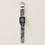 Black and White Coral I Abstract Nature Photo Apple Watch Band