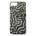 Black and White Coral II Abstract Nature Photo iPhone 8/7 Case