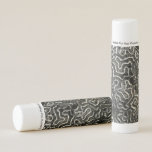 Black and White Coral II Abstract Nature Photo Lip Balm