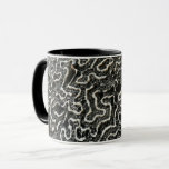 Black and White Coral II Abstract Nature Photo Mug