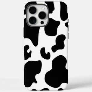 Black and White Cow iPhone 16 Pro Max Case
