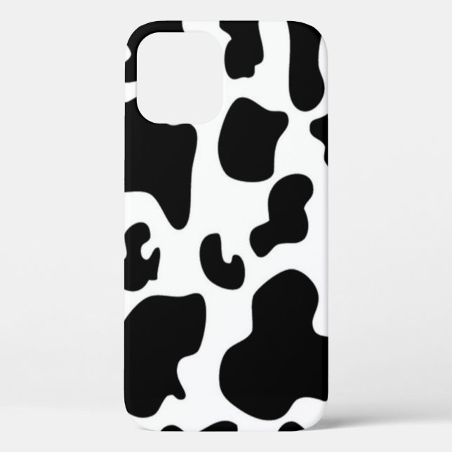 Black and White Cow Case-Mate iPhone Case (Back)