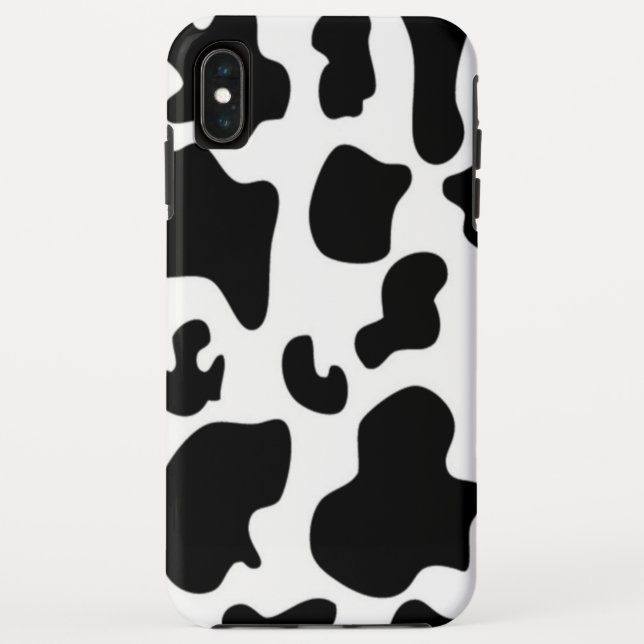 Black and White Cow Case-Mate iPhone Case (Back)