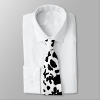 Black And White Cow Hide Fur Pattern