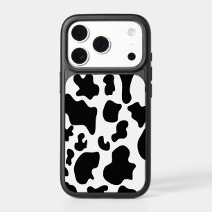 Black and White Cow iPhone 17 Pro Case