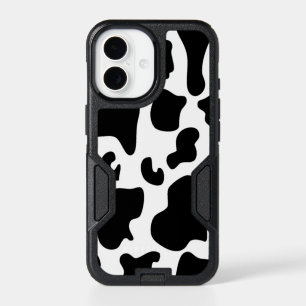 Black and White Cow iPhone 17 Case