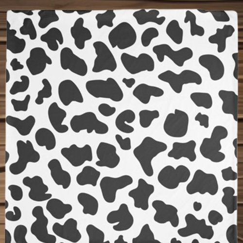  Black and White cow pattern