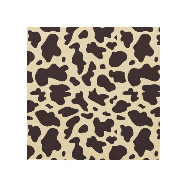 Black and White Cow Pattern Print (Front)