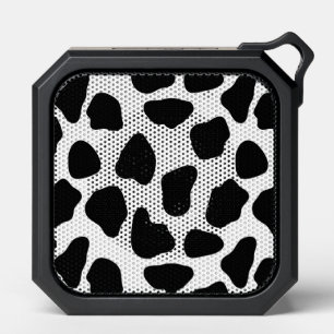 Black And White Cow Print Bluetooth Speaker