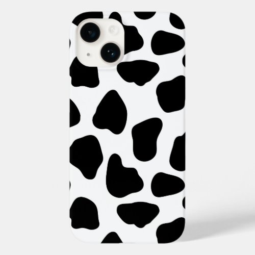 Black And White Cow Print Case_Mate iPhone 14 Case