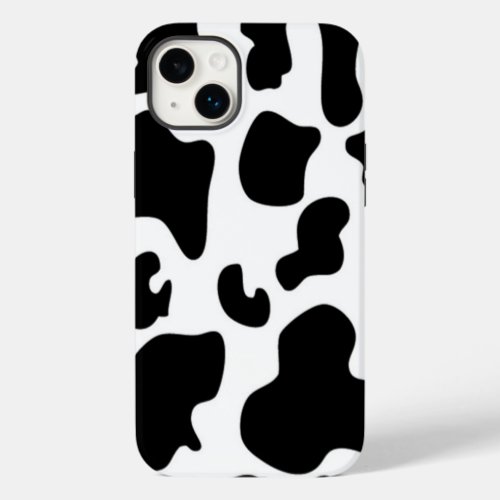 Black and White Cow print Case_Mate iPhone 14 Plus Case