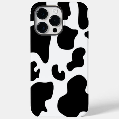 Black and White Cow print Case_Mate iPhone 14 Pro Max Case