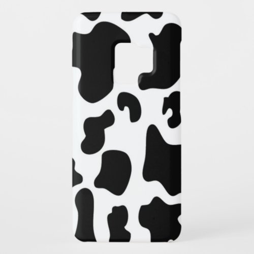 Black and White Cow print Case_Mate Samsung Galaxy S9 Case