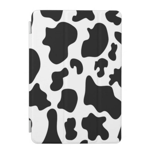 Black and White Cow print iPad Mini Cover