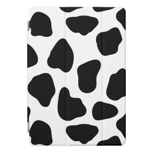 Black And White Cow Print iPad Pro Cover