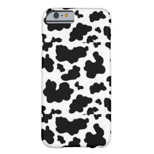 Black and White Cow Print Iphone 6 Phone Case