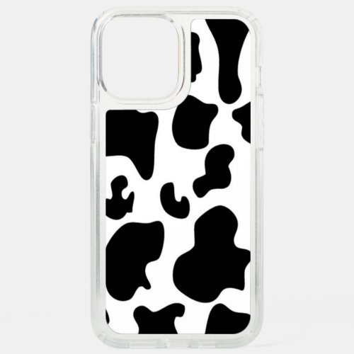 Black and White Cow Speck iPhone 12 Pro Max Case