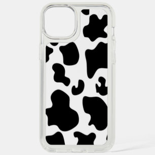 Black and White Cow iPhone 15 Plus Case