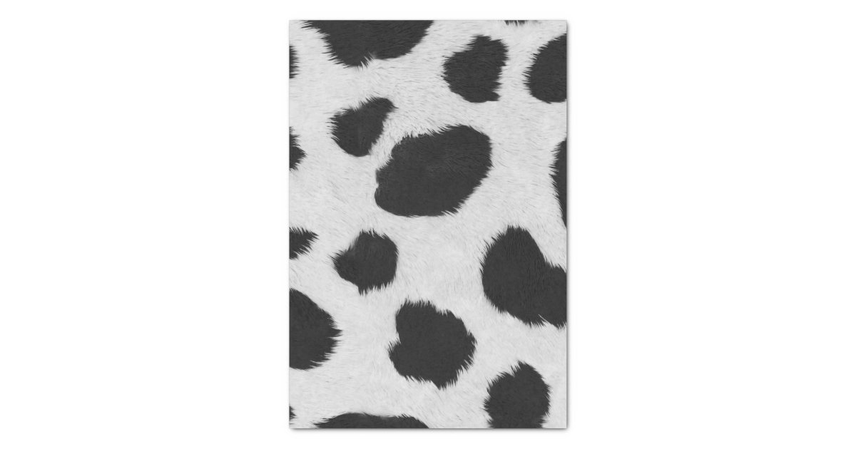 Cow spots pattern wrapping paper | animal print | Zazzle