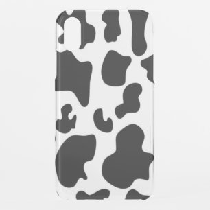 Black and White Cow iPhone XR Case