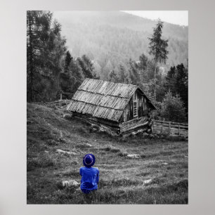 Black and White Creative Photography Poster