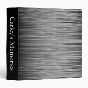 Black and White Custom Binder