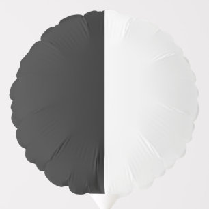 Black and White CUSTOMIZABLE Balloon