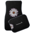 Black and White Daisy Personalized