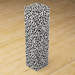 Black and White Dalmatian Dog Abstract Pattern Wine Box<br><div class="desc">Make gift-giving more fun with the Black and White Dalmatian Dog Abstract Pattern Medium Gift Bag. Featuring a playful Dalmatian-inspired design, this gift bag is perfect for birthdays, dog-themed parties, or any occasion where you want to add a touch of whimsy. Ideal for wrapping small to medium-sized presents, it adds...</div>
