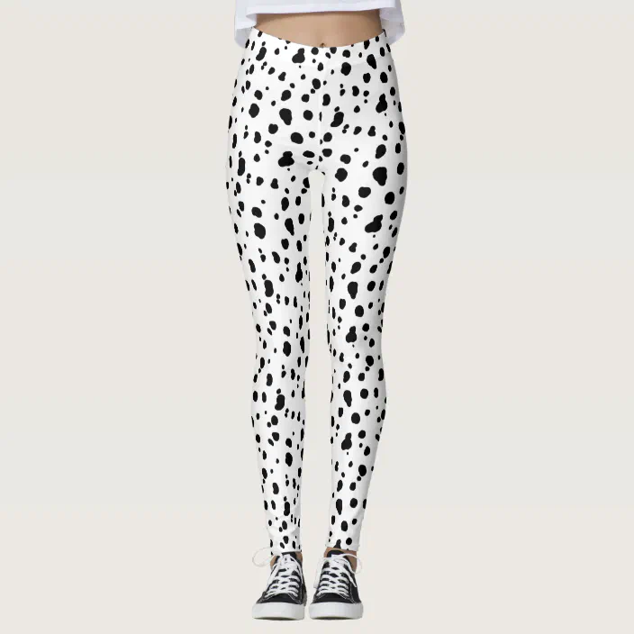 Dalmation print leggings Clearance
