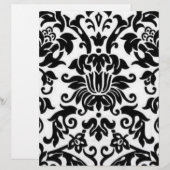 Black and White Damask (Front/Back)
