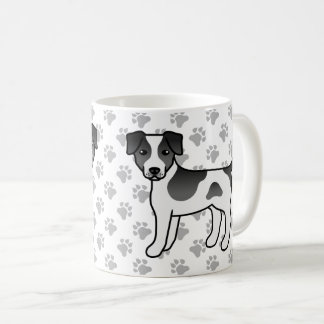 Black And White Danish-Swedish Farmdog Cute Dog Coffee Mug