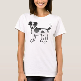 Black And White Danish-Swedish Farmdog Cute Dog T-Shirt