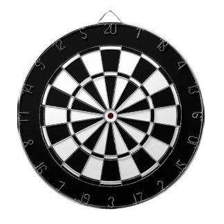black and white dartboards