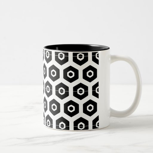 Black and White Design Mug | Zazzle