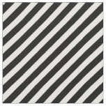 black and white diagonal stripes pattern fabric