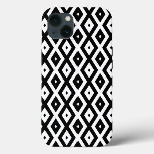 Black and white diamond pattern Case-Mate iPhone c 13 Case