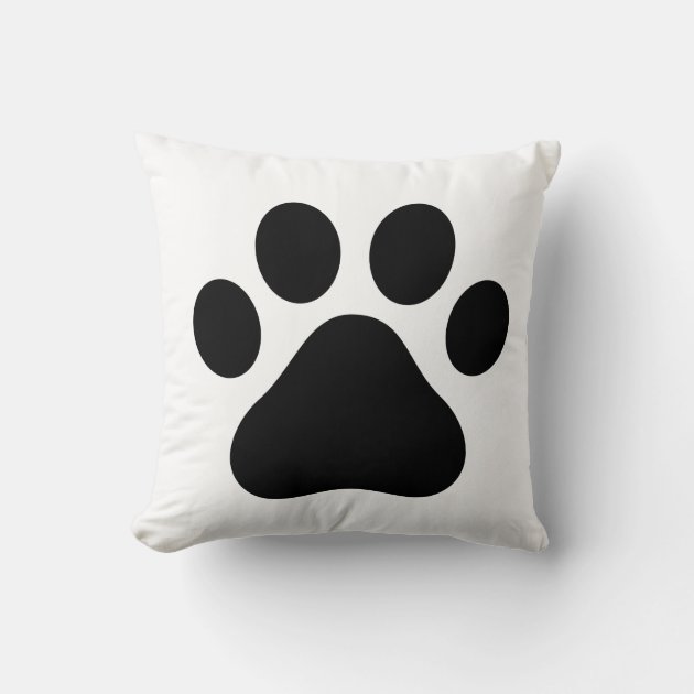 Paw 2024 print cushion