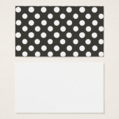 Black and White Dots (Front & Back)