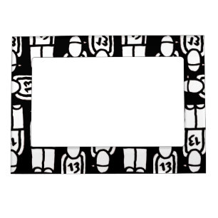Black And White Dudes Picture Frame
