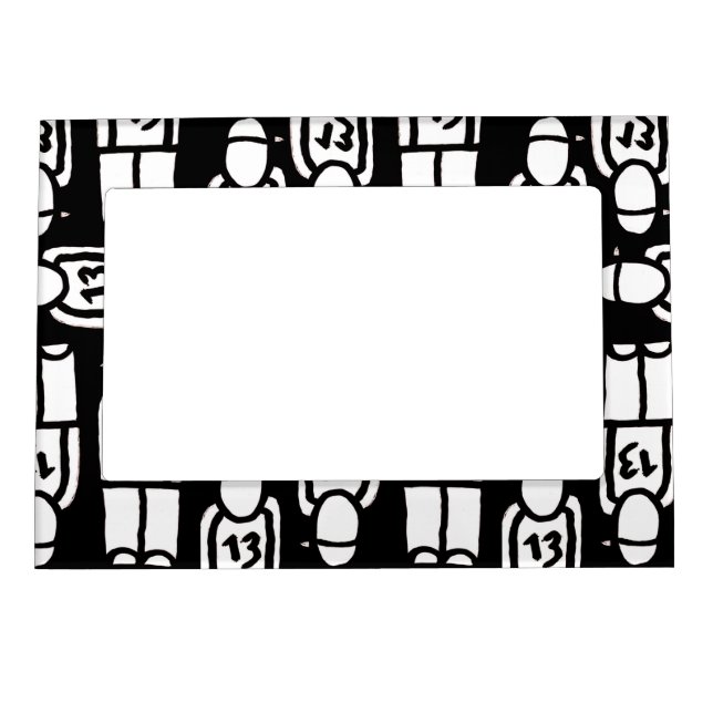 Black And White Dudes Picture Frame (Front)