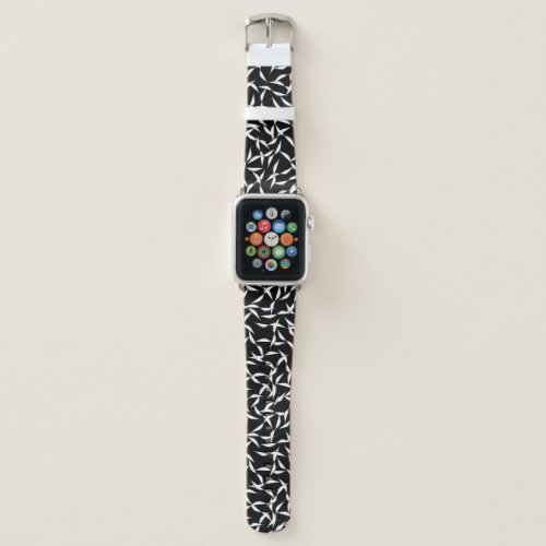 Black and white dune Apple Watch Apple Watch Band