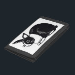 Black and White Dutch Rabbit Wallet<br><div class="desc">This rabbit comes from one of my original animal illustrations! Artwork © Abigail Davidson.</div>