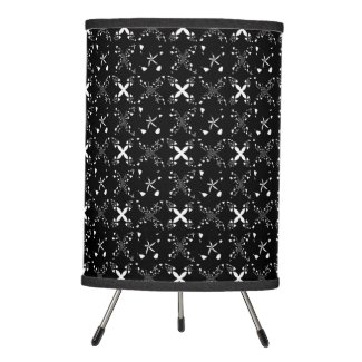 Black and White Elegant Vintage Abstract Pattern