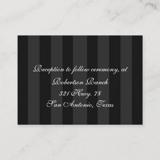 Customizable Black and White Enclosure Card Business Card