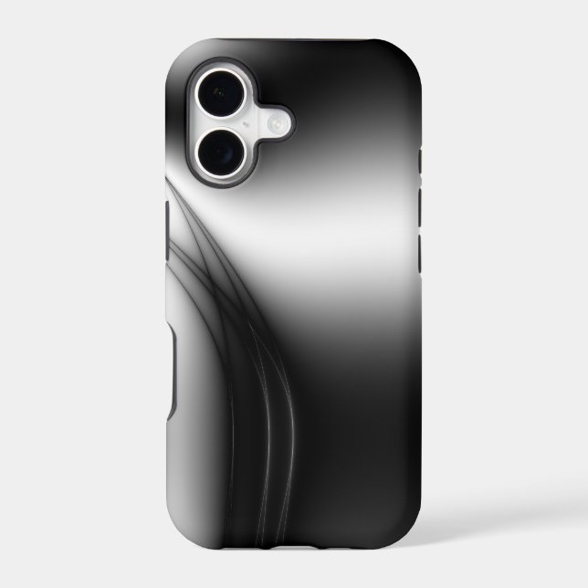 Black and White Estuary Iphone Case (Back)